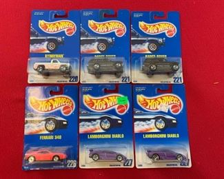 Hot Wheels No. 220, 221x2, 226, 227x2