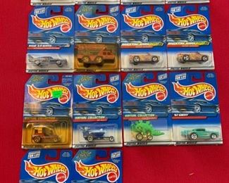 Hot Wheels No. 5, 6, 7, 8, 10, 16x2, 101, 104, 105, 107, 110, 113, 117