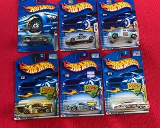 Hot Wheels no. 077, 084, 090, 091, 096, 099