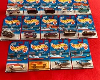 Hot Wheels no. 771, 778 x2, 779, 780, 782, 787, 788, 791, 792, 797 x2