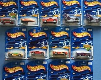 Hot Wheels no. 30, 30, 31, 33 x4, 34 x2, 35 x2, 36 x2