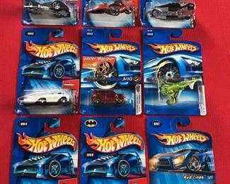 Hot Wheels no. 42, 46, 49, 52, 53, 59, 64, 69, 97