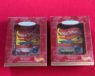 Hot Wheels Hallmark Ornaments (2)