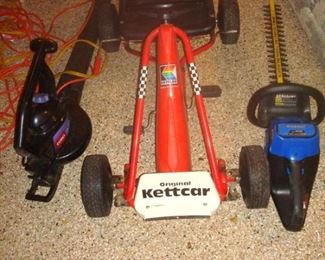 Kettcar, but not yard tools!