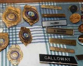 Dept of corrections badges & name tags