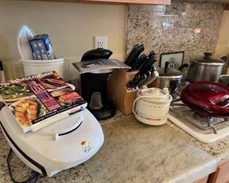 Foreman Grill, Crock Pots, Coffee Makers