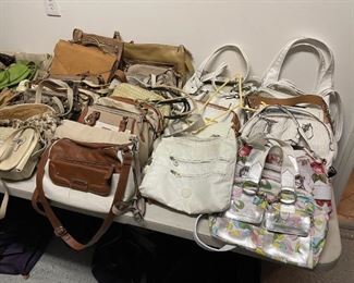 Handbags of every color!