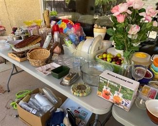 Lots of picnic and party ware