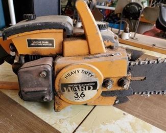 MONTGOMERY WARD CHAIN SAW 
