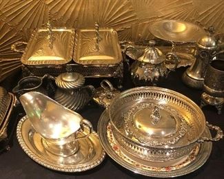 Silverplate Serving Pieces 
