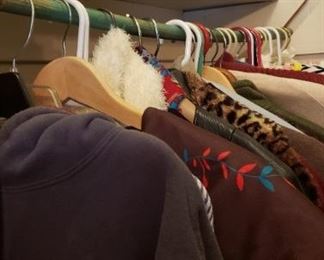 Ladies and Gents clothing, shoes