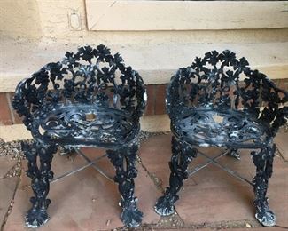 Cast iron seats
