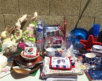 Easter, 4th of July and football season