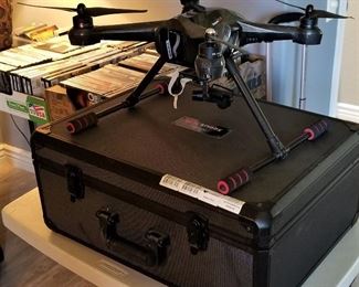 Scout X4 Drone and case with all the accessories.