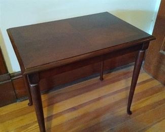 Wooden end table