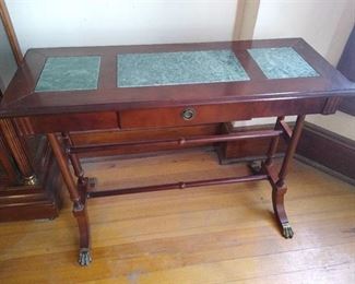 Wooden sofa table w/1 drawer