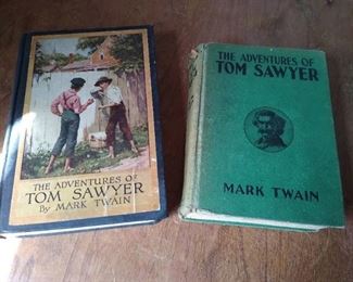 (2) The adventures of Tom Sawyer books