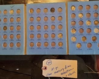 Several coin collections in this sale. 