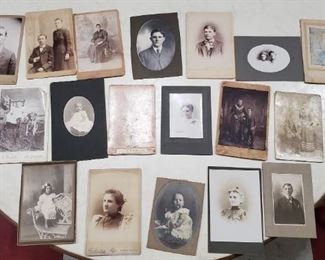 Lots of old photographs in this auction, some are from ghost towns like Thurber Texas