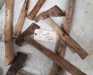 old hatchets and axes