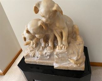 GEORGE VACOSSIN MARBLE SCULPTURE