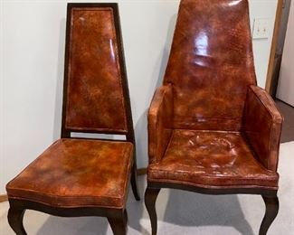 12 MIDCENTURY STYLE DINING CHAIRS