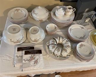 Villeroy & Boch "Rosette" fine china