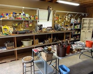 packed garage