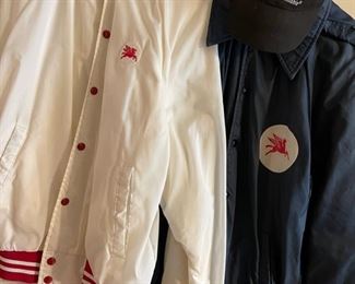 vintage Mobile Oil jackets with Pegasus patch