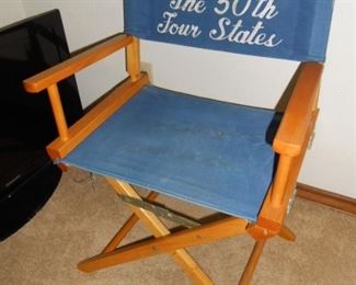 The 50th Four States folding chair