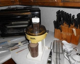 Knifes.....Toaster Oven