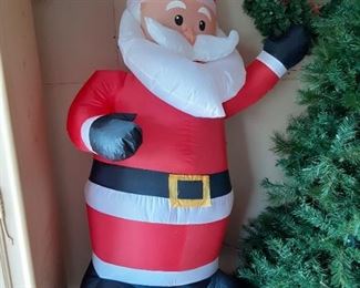 Inflatable Santa Claus decoration