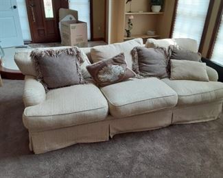 Large comfortable down sofa 
