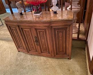 https://www.ebay.com/itm/114779765477 CV9003 Mid Century Modern Marble Top Sideboard Buffet Cabinet -4/30/21 Pickup Only Estate Sale Pickup Only Auction