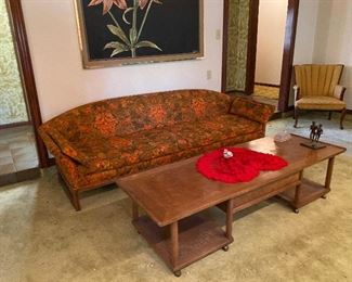 https://www.ebay.com/itm/124694814835 CV9007 Mid Century Modern Sofa / Couch -4/30/21 Pickup Only Estate Sale Pickup Only Auction