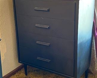 https://www.ebay.com/itm/124694823891 CV9020 Mid Century Modern Black Tall Chest of Drawers -4/30/21 Pickup Only Estate Sale Pickup Only Auction