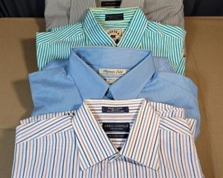 Assortment of Collectable Mens Long Sleeve Dess Shirts