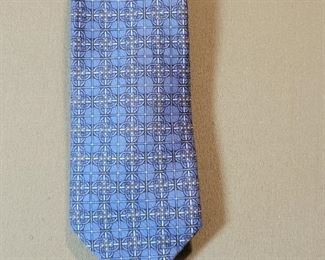 Hermes Paris Mens Tie Pure Silk III