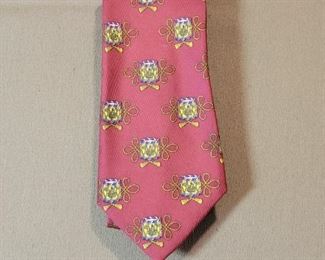 Hermes Paris Mens Tie Pure Silk V