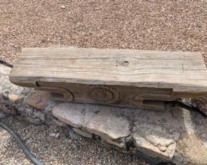 Vintage carved corbel