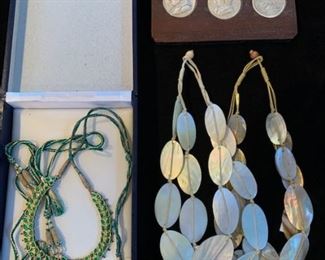 Grand Tour intaglio set and vintage jewelry