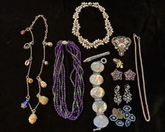 Fun designer costume jewelry