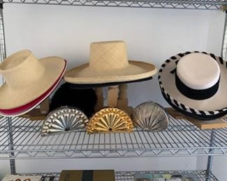 Vintage Suzette of Santa Fe and other hats and Ilas New York and Paris and other evening bags