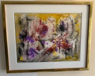 Watercolor 'Midnight Express Paintings' Ed Canlo (?)