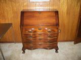 NICE DROP LEAF SECRETARY
CURVED FRONT