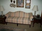 LIKE NEW SOFA AND END TABLES