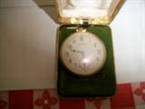 HOWARD POCKET WATCH
21 JEWELS 14K GOLD FILED
E HOWARD WATCH CO
WORKING