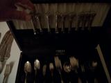 70 PIECES SERVICE FOR 7 EXTRA SERVING PIECES. TOWLE STERLING
OLD MASTER