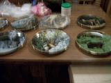 COLLECTOR PLATES WITH CERTIFICATES AND BOXES.