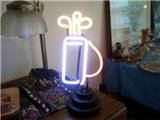 Neon Golf Bag light lit